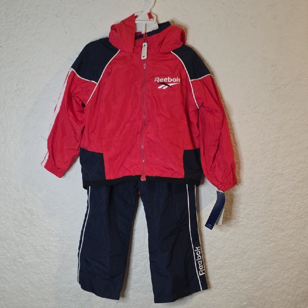 Reebok Girl's Pink and Navy Athletic Set